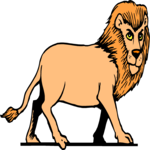 Lion 09 Clip Art