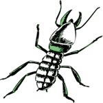 Crawling Insect 38 Clip Art