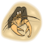 Crab - Hermit 3 Clip Art