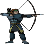 Archer 18 Clip Art