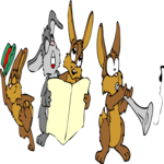 Band - Rabbit Clip Art