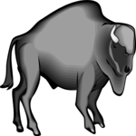 Buffalo 11 Clip Art