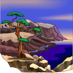 Cove - Rocky Clip Art