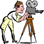 Cameraman 6 Clip Art