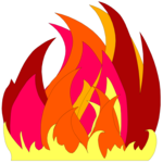 Flames 1 Clip Art