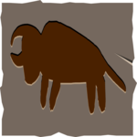 Bison 02 Clip Art