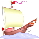 Ship 098 Clip Art