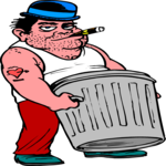 Trash Collector 1 Clip Art