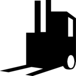 Forklift 06 Clip Art