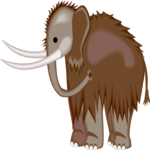 Wooly Mammoth 2 Clip Art