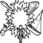 Recreation Explosion Clip Art