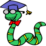 Bookworm 3 Clip Art