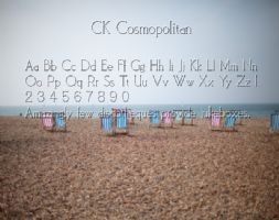 CK Cosmopolitan font