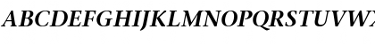Mesouran Serif SSi Semi Bold Italic Font