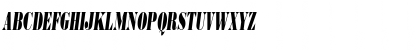 BodoniUltraFLFCond Medium Italic Font