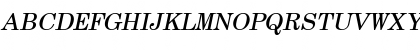 Boldface Becker Italic Font