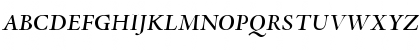 Adobe Jenson Pro Semibold Italic Subhead Font