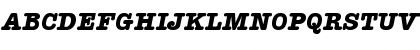 ITC American Typewriter Std Bold Italic Font
