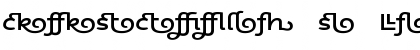 AspectLigatures Bold Font