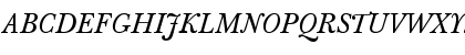 Baskerville Ten OT Italic Font