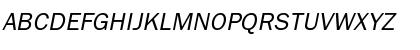 BloknotC Italic Font