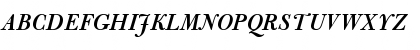 Bulmer MT Std Semibold Italic Font