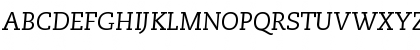 PMN Caecilia 56 Italic Small Caps & Oldstyle Figures Font