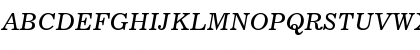 Century 731 Italic Font