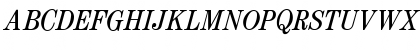 Century CondBookItalic Font