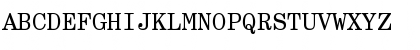 Century Schoolbook Monospace Regular Font