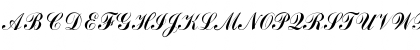 Commercial Script Font