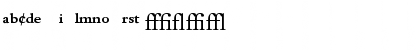 Dante MT Medium Expert Font