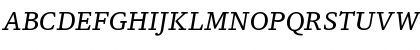 DB News Regular Italic Font
