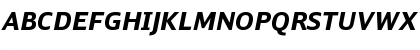 DB Sans Bold Italic Font