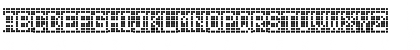 DotMatrix Grid Font