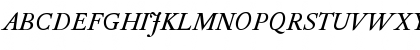 DTL Elzevir T Caps Medium Italic Font