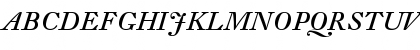 DTL Fleischmann T Caps Italic Font
