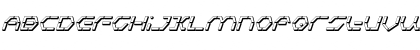 Zeta Sentry 3D Italic Italic Font