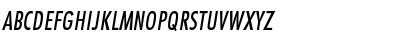 Futura Medium Condensed Oblique Font