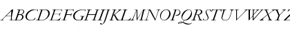 Garamond MT Italic Font
