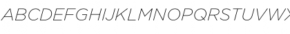 Gotham XLightItalic Font