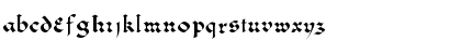 Zypresse Regular Font