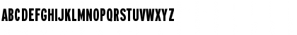 Interstate BlackCompressed Font