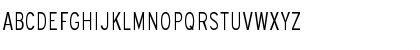 Interstate Cond Mono - Lgt Regular Font