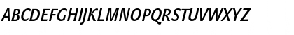 JohnSansCond Lite Pro Bold Italic Font