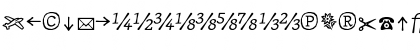 JournalItalicFractions Regular Font