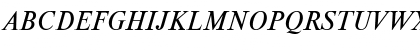 UkrainianTimesET Italic Font