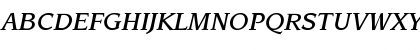 LeawoodEF-MediumItalic Regular Font