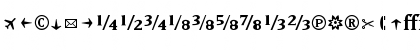 MatrixFractions Bold Font