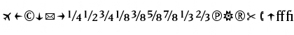 MatrixRegularFractions Regular Font